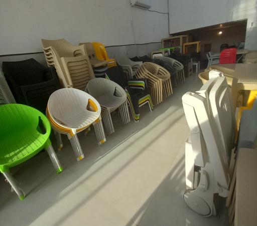 عکس میز و صندلی باغی