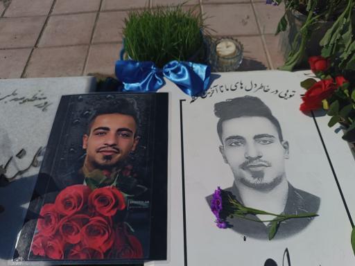 عکس مزار پدرام فتوتی