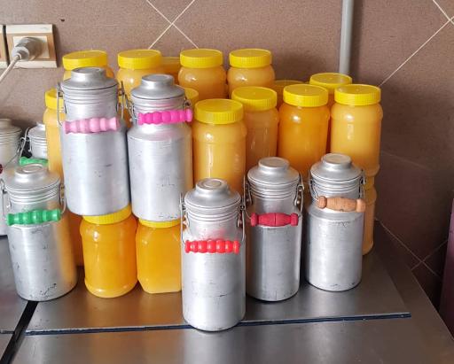 عکس لبنیات سنتی عمو کاظم 