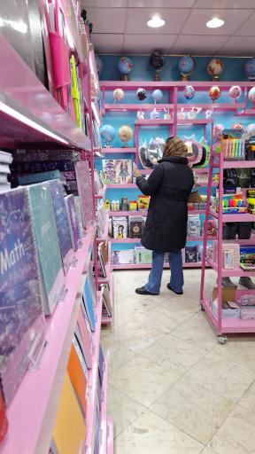 عکس لوازم تحریر پالت رنگی