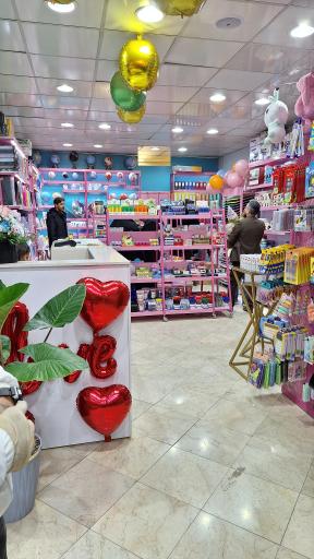 عکس لوازم تحریر پالت رنگی