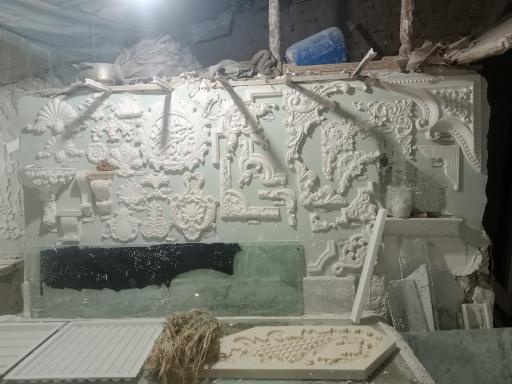 عکس تولید گچبری عجاز