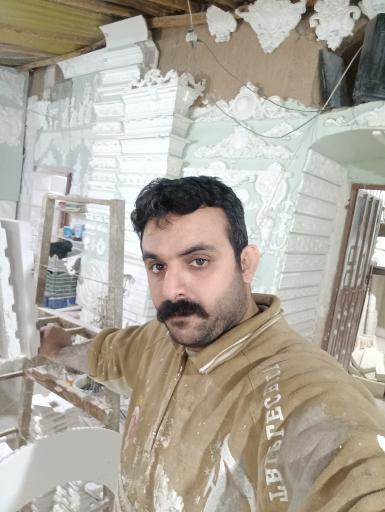 عکس تولید گچبری عجاز