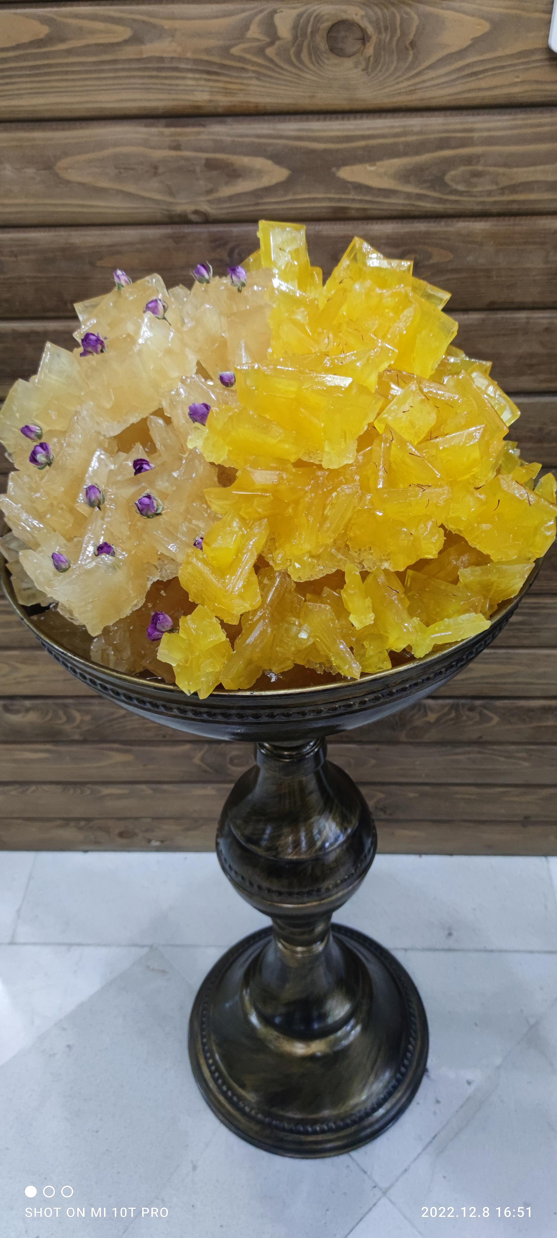 عکس تولیدی نبات حاج حسین ابراهیمی و پسران