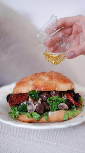 عکس ساندویچ ایتالیایی فوکا