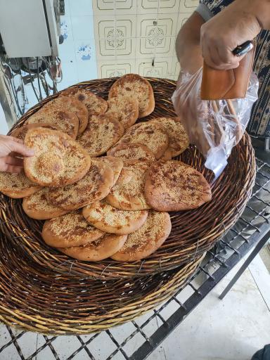 عکس نانوایی فتیر زرنان