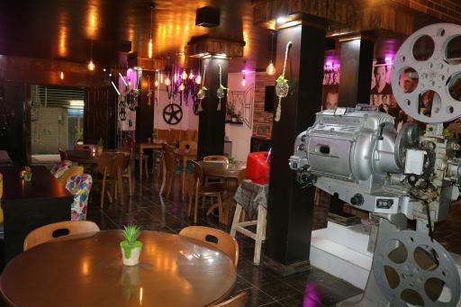 عکس کافه فست فود سینما