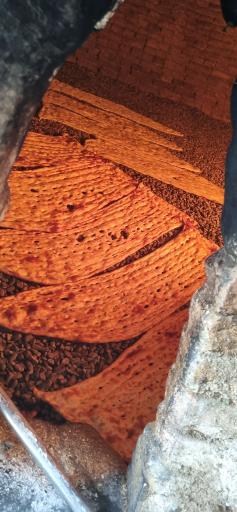 عکس نانوایی سنگک