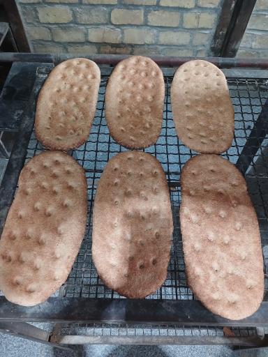 عکس نان دهاتی 