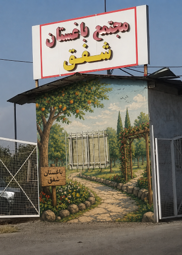 عکس باغستان شفق