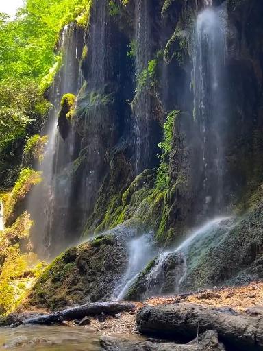 عکس آبشار بهشت باران 