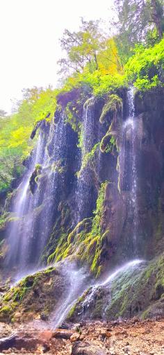 عکس آبشار بهشت باران 