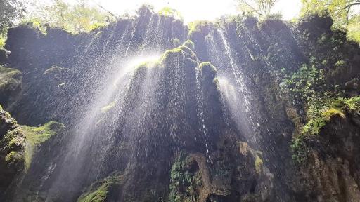 عکس آبشار بهشت باران 