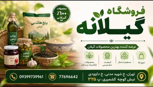 فروشگاه مواد غذایی گیلانه