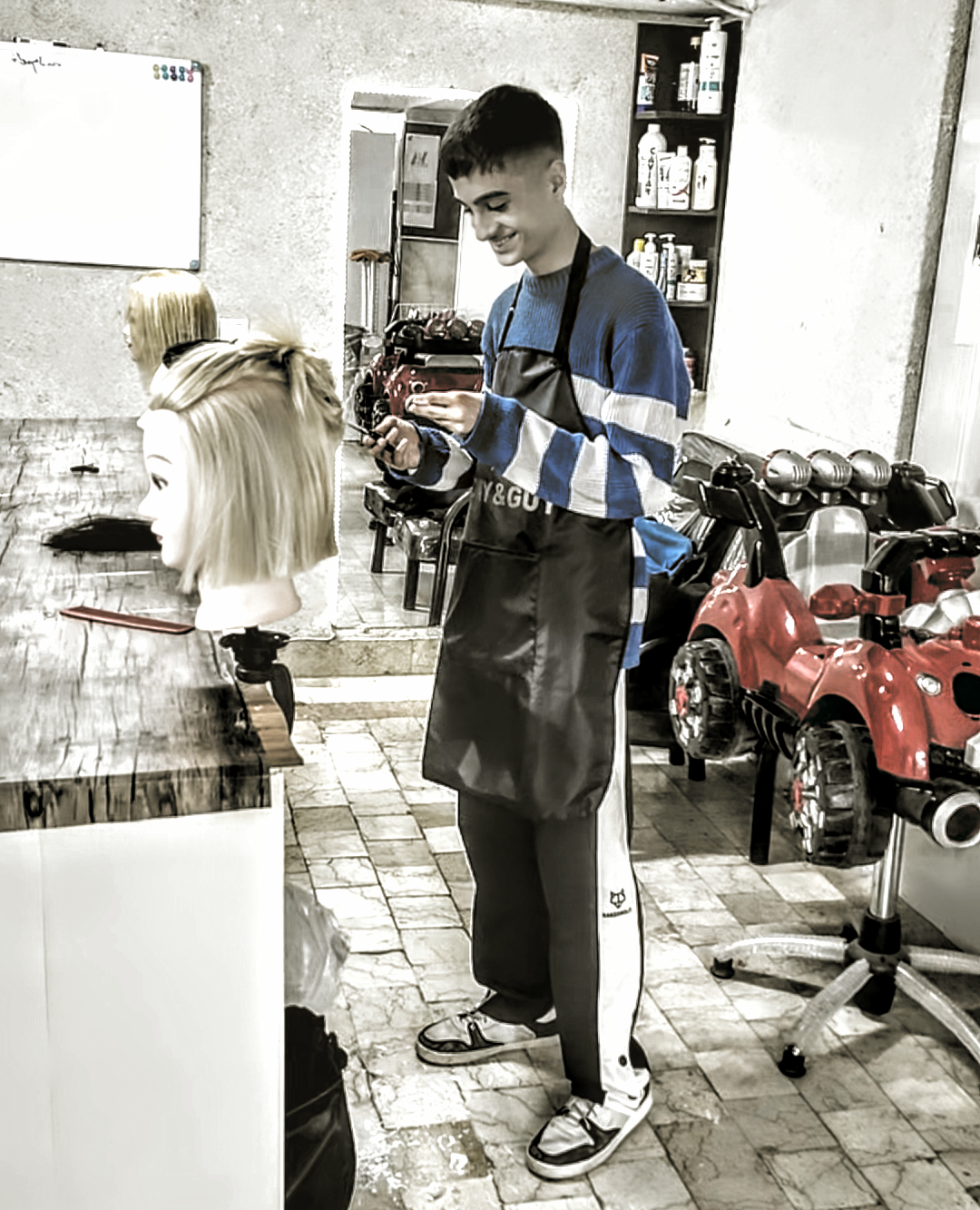 عکس آموزشگاه پیرایش مردانه هیوا 