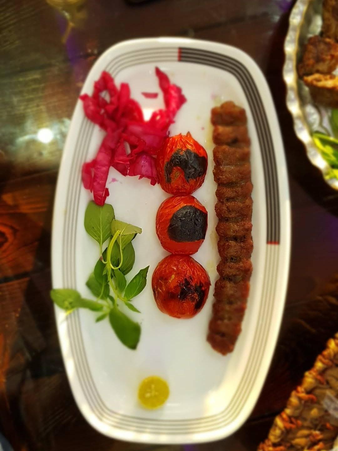 عکس کته کباب زعفرونی