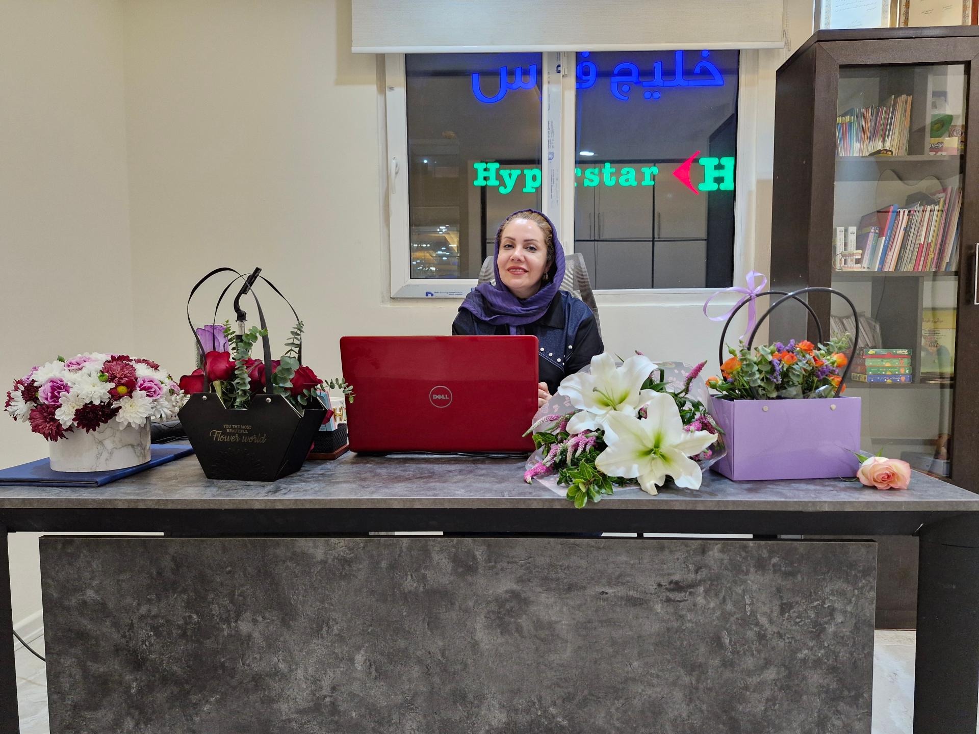 عکس گفتاردرمانی غزاله رستم زاده 