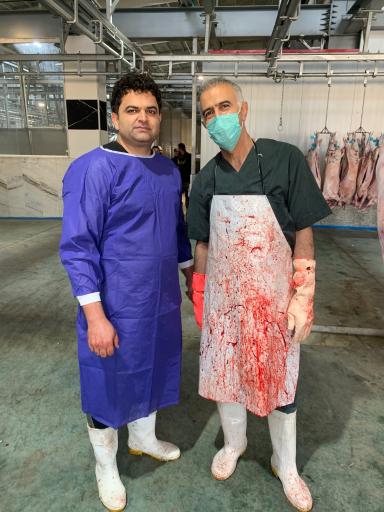 عکس کشتارگاه آریا پارت پروتئین گوشت ری
