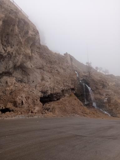 عکس پارک و آبشار تقرچه