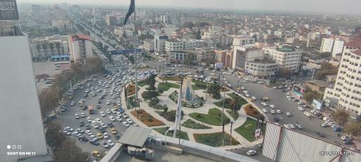 عکس فضای سبز میدان امام