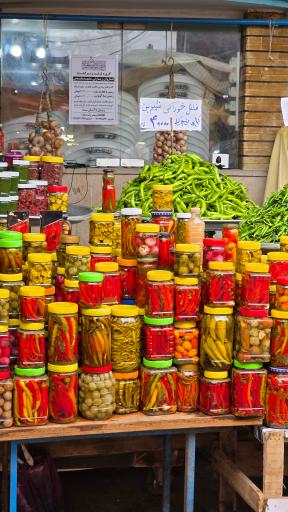 عکس بازار بزرگ رشت