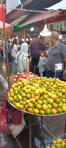 عکس بازار بزرگ رشت