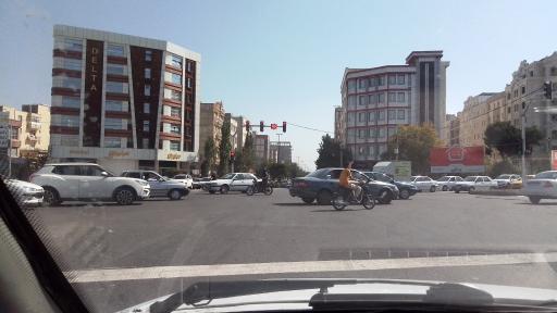 عکس چهارراه جانبازان