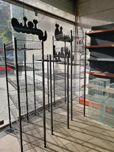 عکس صنایع تولیدی و قفسه بندی نور مشبک