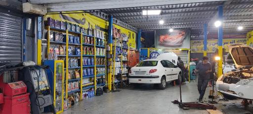 عکس مکانیکی و تعویض روغنی رضا