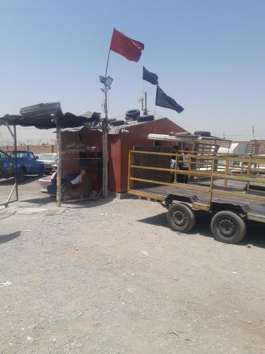 عکس پارکینگ موتورهای توقیفی