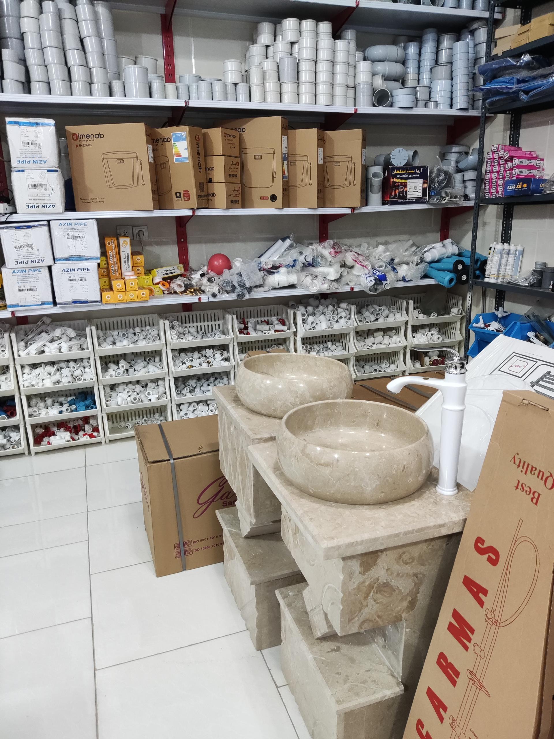 عکس تاسیسات حسنلو