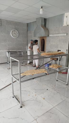عکس نان سنگک متین