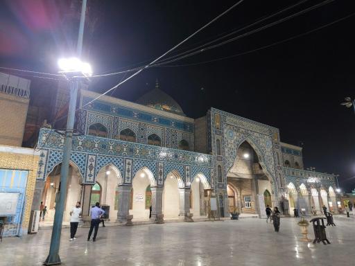 عکس قبه و گنبد آبی حضرت علی بن مهزیار اهــوازی(رضوان الله)