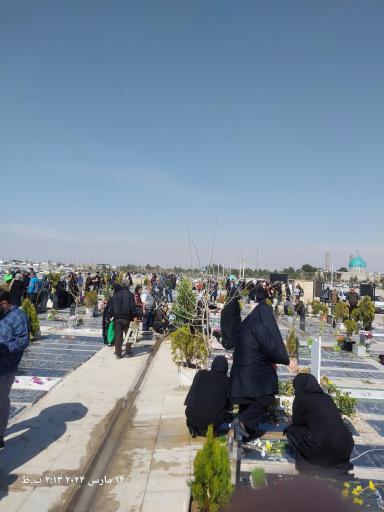 عکس آرامستان بی بی سکینه (س)