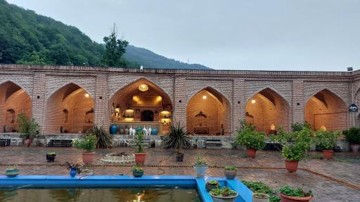 عکس کاروانسرای تاریخی شاه عباسی