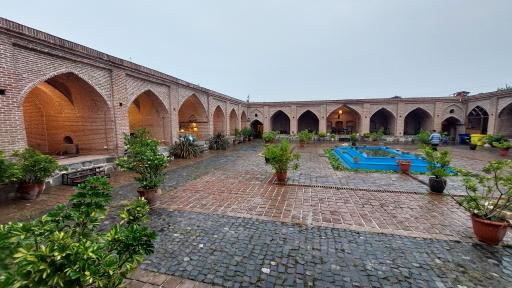 عکس کاروانسرای تاریخی شاه عباسی