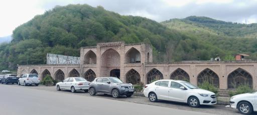 عکس کاروانسرای تاریخی شاه عباسی