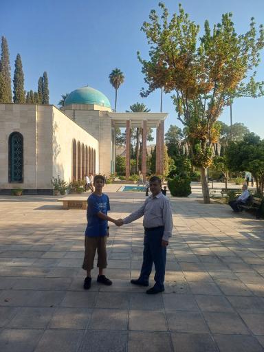 عکس آرامگاه سعدی