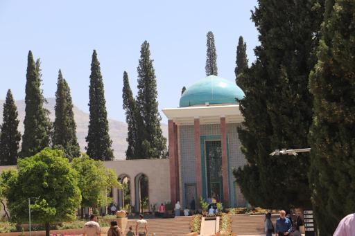 عکس آرامگاه سعدی