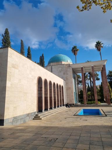 عکس آرامگاه سعدی