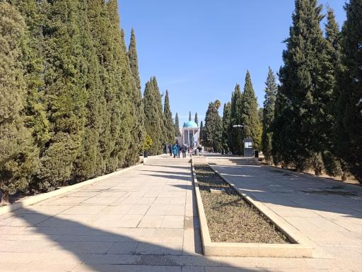 عکس آرامگاه سعدی