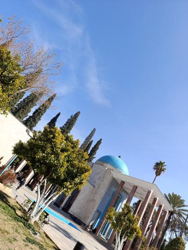 عکس آرامگاه سعدی