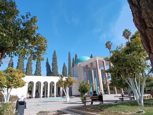 عکس آرامگاه سعدی