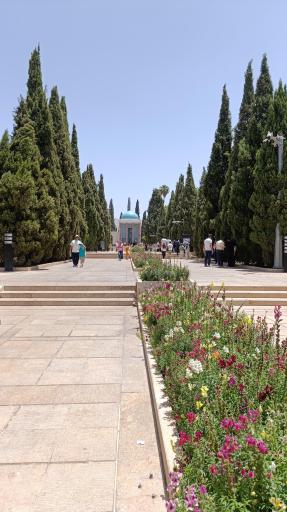 عکس آرامگاه سعدی