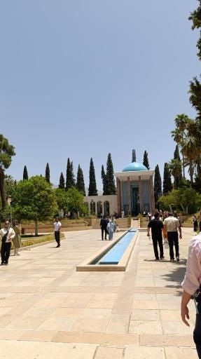 عکس آرامگاه سعدی