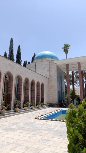 عکس آرامگاه سعدی