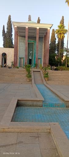 عکس آرامگاه سعدی