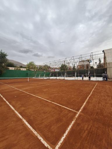 عکس باشگاه تنیس آجودانیه