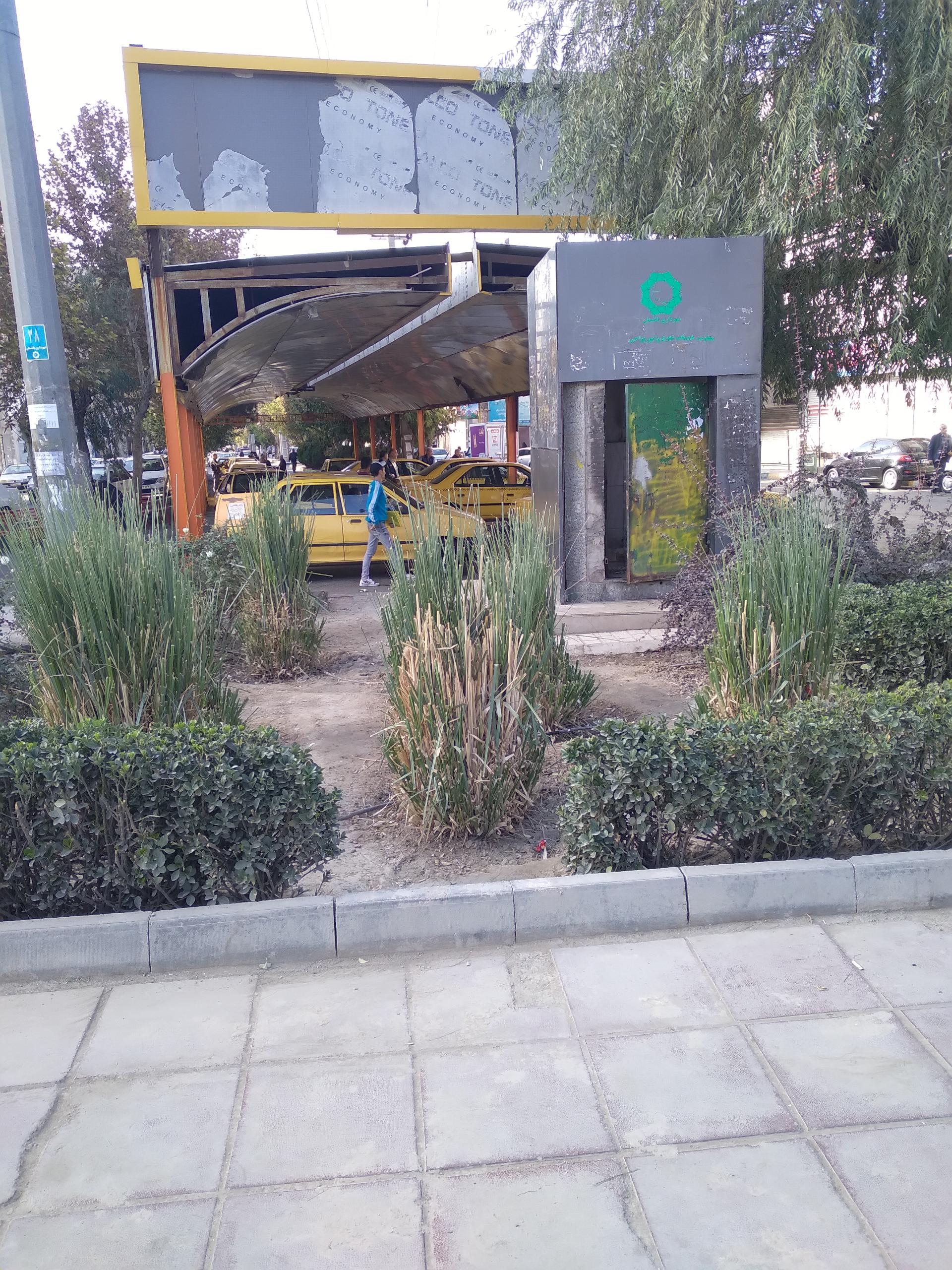 عکس ایستگاه تاکسی باغستان
