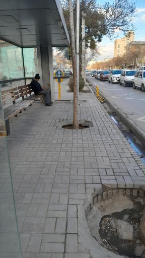 عکس  چهارراه آیت الله عبادی
